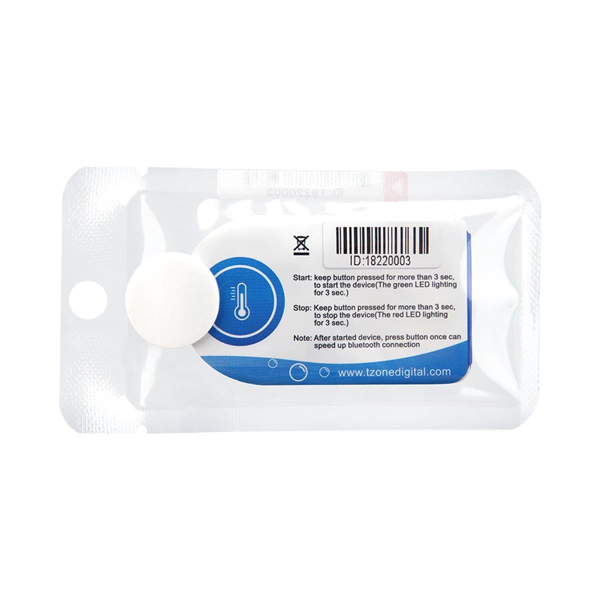 Tek Kullanımlık Sıcaklık Veri Kaydedici Logger - BV0310