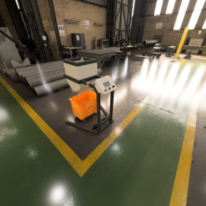 RFID Otomatik Tartım & Sayım Sepeti - BR0152