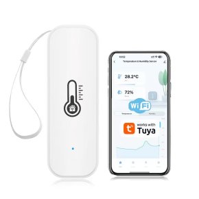 Tuya Uyumlu Sıcaklık ve Nem Sensörü - BV0220