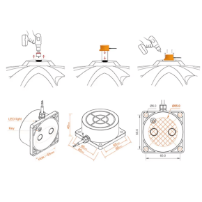 Akıllı Su / Sıvı Seviye Sensörü (Tuya Mobil Uyumlu) - BV0222