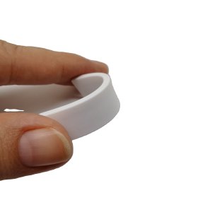 BR0522 -UHF RFID Yıkanabilir Silikon Tekstil Etiketi